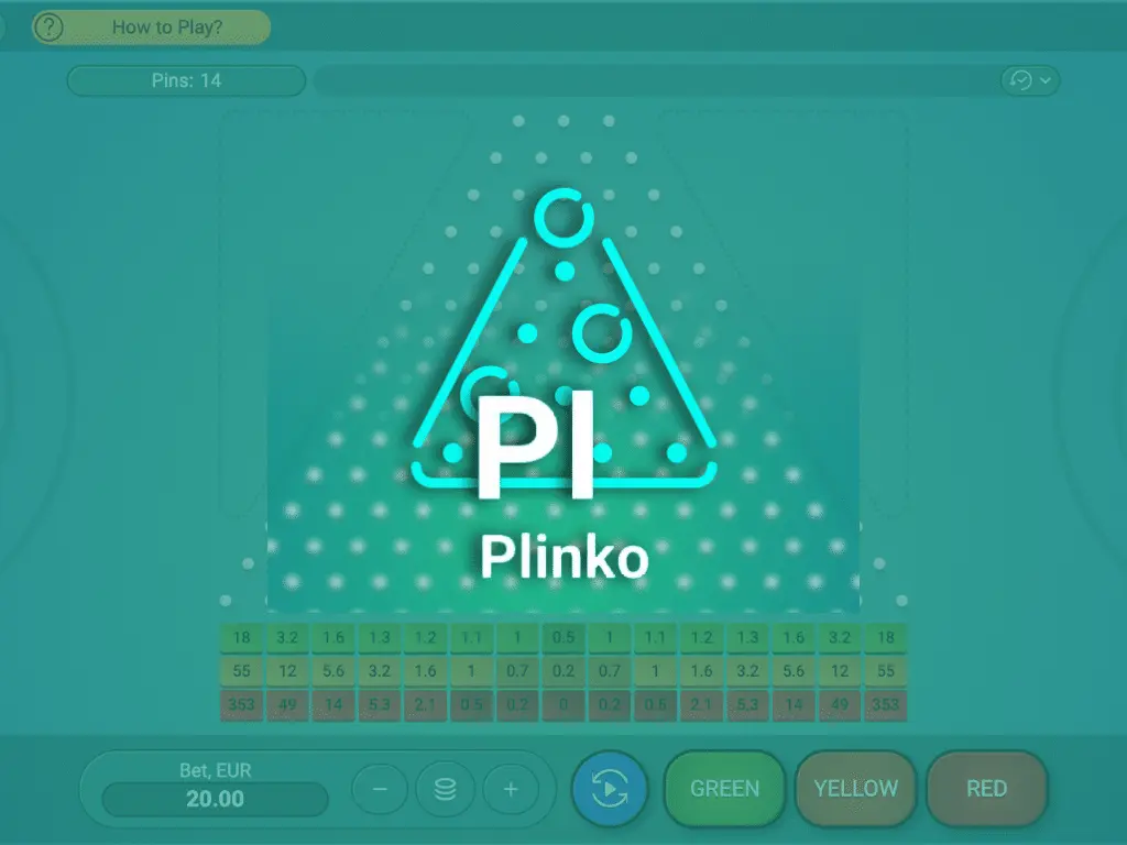Plinko de Spribe